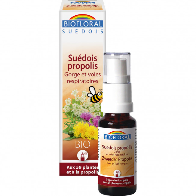 Swedish Spray Organic 59 plants and Propolis | Inula