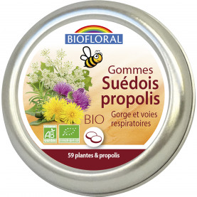 Swedish Gums Organic 59 plants and Propolis | Inula