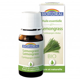 EO Lemongrass (Cymbopogon citratus) ORGANIC - 10 mL | Inula