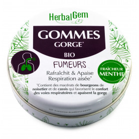 Gommes gorge fumeurs - 45 g | Inula