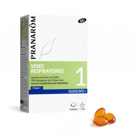 Oleocaps 1 - Capsules Voies respiratoires - 30 capsules | Inula