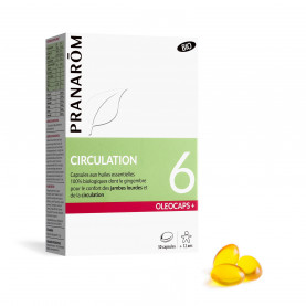 Oleocaps n°6 - Circulation - 30 capsules | Inula