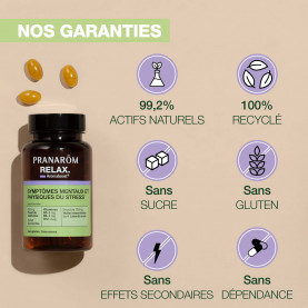 Complément alimentaire Relax - 60 capsules | Inula